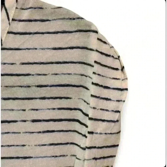 Red Camel Women's Striped Cutout Back T-Shirt Multicolor Size Medium - Picture 2 of 7